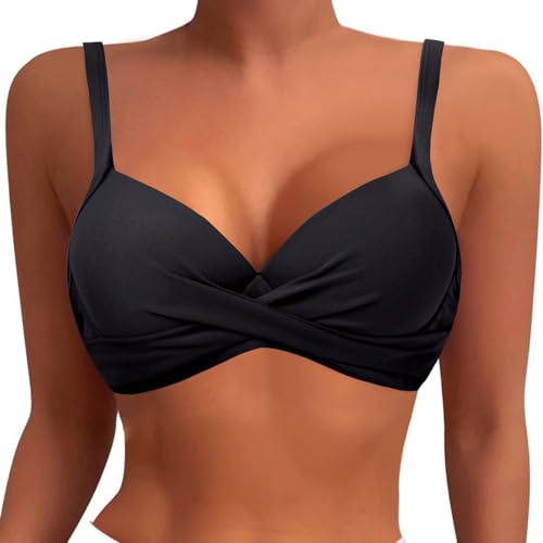 Bikini Oberteil GroßE BrüSte Bikinioberteile Für Damen Push Up Bikini Oberteil Bandeau Top V Ausschnitt Bauchweg Badeanzüge StüTzender Badeanzug Bikinis Bandeau Bikinitop Bikinioberteil Alltag Bikini Oberteil GroßE BrüSte Bikinioberteile Für Damen Push Up Bikini Oberteil Bandeau Top V Ausschnitt Bauchweg Badeanzüge StüTzender Badeanzug Bikinis Bandeau Bikinitop Bikinioberteil Alltag von Generisch