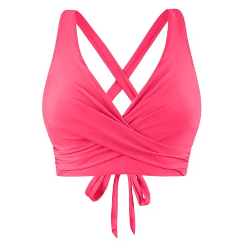 Bikinioberteile Für Damen Push Up Rückenfreies-Oberteil Bikini Oberteil Große Brüste Wickeloptik Lace Up Bikini Top V Ausschnitt Badeanzug Top Sommer Strand Bikini Top Swimsuit Oberteil Bikinioberteile Für Damen Push Up Rückenfreies-Oberteil Bikini Oberteil Große Brüste Wickeloptik Lace Up Bikini Top V Ausschnitt Badeanzug Top Sommer Strand Bikini Top Swimsuit Oberteil von Generisch