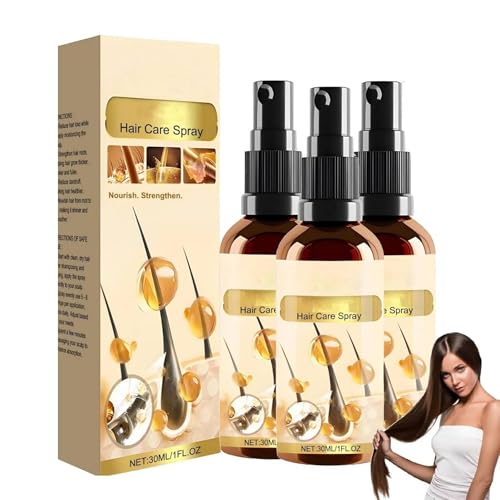 Biotin Haarwachstum Serum,2025 Neu Biotin Haarwachstum Spray Haarwachstums Beschleunigen,Hair Growth Serum Lindern Haarausfall Stimulieren Das Haarwachstums Machen Das Haar Glänzend und Kräftig (3PC) von Generisch