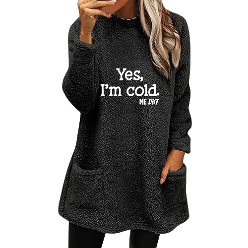 Black Friday Angebote 2024 Ab Wann Pullover Damen Lang Teddy Fleece Flauschig Pulli Weich Winter Warm Sweatshirt Langarm Fleecepulli Plüsch Tops Oberteile Mit Taschen Warehouse Deals Angebote Black Friday Angebote 2024 Ab Wann Pullover Damen Lang Teddy Fleece Flauschig Pulli Weich Winter Warm Sweatshirt Langarm Fleecepulli Plüsch Tops Oberteile Mit Taschen Warehouse Deals Angebote von Generisch