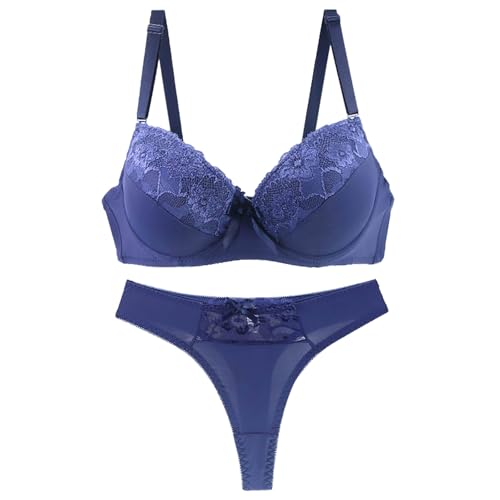 Black Friday Angebote Damen, Damen Push Up BH Sale, Push Up BH Set, BH Damen Mit Bügel Große Größen Unterwäsche Set Frauen BH Und Slip Lingerie Dessous Sets Unterwäsche Set Damen Günstig von Generisch