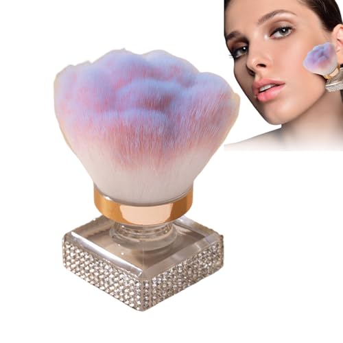 Blending Brush for Makeup | Nail Dust Remover Cleaner Brush - Travel Size Beauty Make up Tool for Pediicure Manicure Highlighting Contouring von Generisch