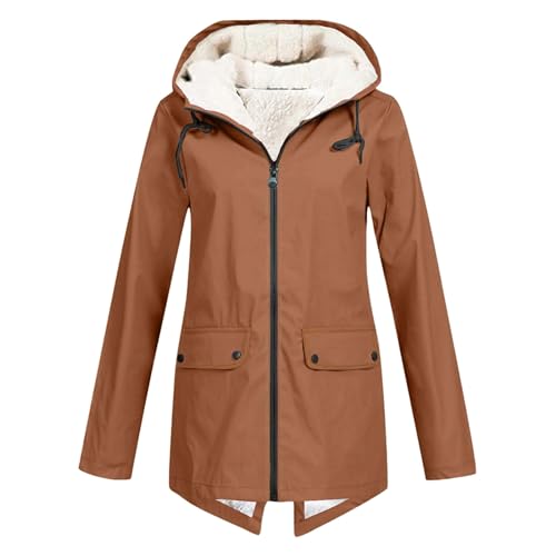 Blitzangebote Des Tages Damen Jacke Winter Mantel Herbstjacke Dicke Warme Frauen Mit Kapuze Regenmantel Größe Winddicht Winter Outdoor Frauen Mantel Daunenjacke Damen Winter Ubergangsjacke Damen Sale von Generisch