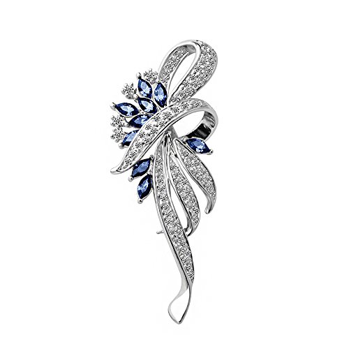 Blumenbroschen & Pins - Elegante Kristalle Strass Damen Corsage Pin für Hochzeitsstrauß, Kunststoff Metall Blumenbroschen & Pins - Elegante Kristalle Strass Damen Corsage Pin für Hochzeitsstrauß, Kunststoff Metall von Generisch