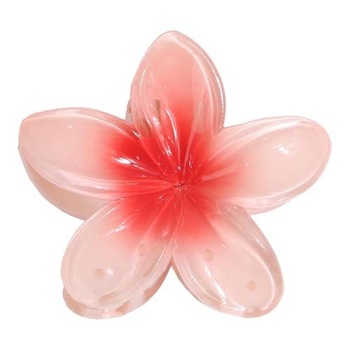 Blumenhaarclip, nicht rutschfeste Hochburg Leichte hawaiianische hawaiianische bunte Pflumeria Blumenförmige Clip, dick bis dünne Haarstyling-Accessoires für Frauen und Mädchen Blumenhaarclip, nicht rutschfeste Hochburg Leichte hawaiianische hawaiianische bunte Pflumeria Blumenförmige Clip, dick bis dünne Haarstyling-Accessoires für Frauen und Mädchen von Generisch