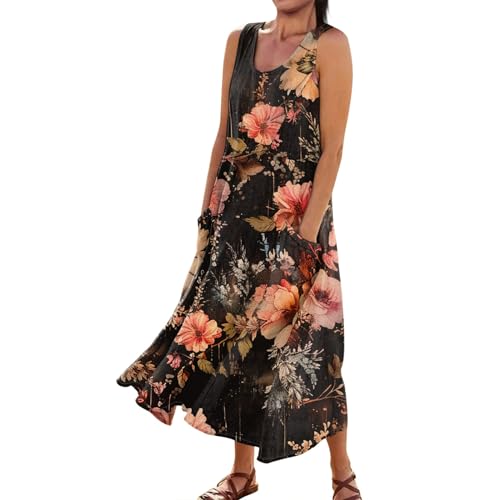 Blumenkleid Modern Strandkleid Lässig Sommerkleid Lang Maxikleid Freizeitkleid Blusenkleid Mode Partykleider Casual Freizeitkleider Weich Midikleider Casual A Linien Kleider Blumenkleid Modern Strandkleid Lässig Sommerkleid Lang Maxikleid Freizeitkleid Blusenkleid Mode Partykleider Casual Freizeitkleider Weich Midikleider Casual A Linien Kleider von Generisch