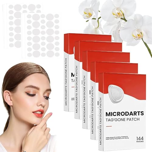 Blusoms Microdarts Tag'gone Patch, Neutroera Blusoms Pro Microdarts Tag'gone Patch, Spot Sticker, Für Gesicht Und Haut (5Boxs) von Generisch