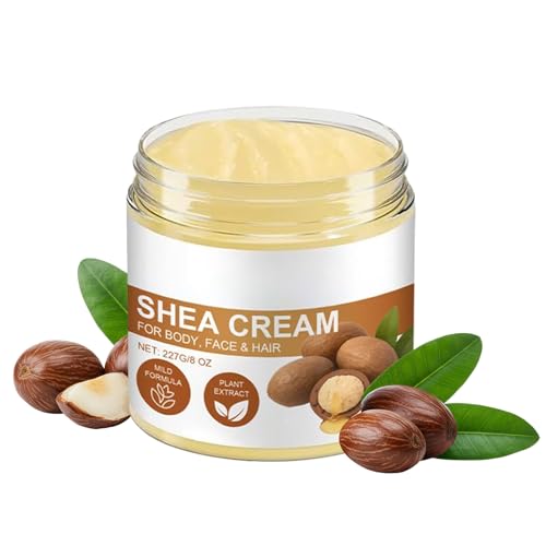 Body Butter Für Trockene Haut,Multifunktionale Gesichtscreme Für Männer Mit Hydratisierender Wirkung | Straffende Körperlotion für Jugendliche, Teenager, Mädchen, und die ganze Familie sowie von Generisch