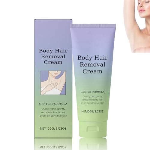 Body Haarentfernung Schaum Cream, Enthaarungscreme Intimbereich für Frauen und Mäner, Haarentfernungscreme Enthaarungsschaum für Arme, Achseln, Beine Haarentfernung (1) von Generisch