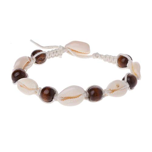 Boho-Fußkettchen mit Muschel, Strandperlen, modischer Strandschmuck, kreative und exquisite Verarbeitung, Haltbarkeit von Generisch