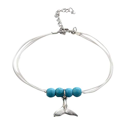 Boho-Sommer-Armband für Damen, Sandale, Strand, Barfußkette, Fußschmuck, langlebiges Design von Generisch