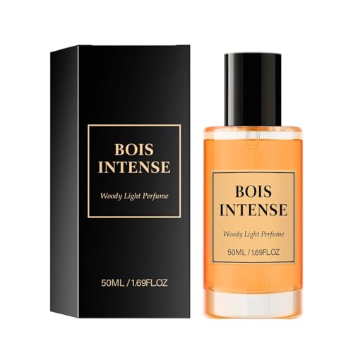 Bois Intense Parfüm Herren, Eau de Parfum für Herren, Leder & Honig Eleganter, Original Alpha Scent Bodyspray Extrait De Parfum Parfüm für Männer intensiver Duft Luxus Langanhaltend 50ml 1 Stück von Generisch