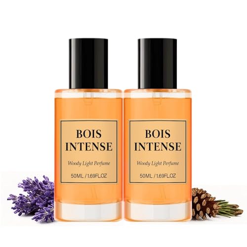 Bois Parfüm Herren, Pheromon Eau de Parfum für Herren, Pheromon Parfüm, Collection Privee Parfum, Intensiver Duft Luxus Langanhaltend, Leder und Honig Elegante (50ml, 2) von Generisch