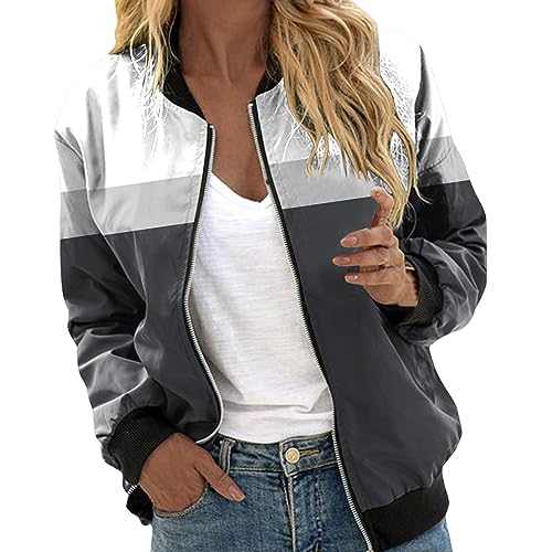 Bomberjacke Damen Blumenmuster Leichte Sommerjacke Frühlingsjacke Sommer Reißverschluss Kurz Pilotenjacke Blouson Jacke Dünne Langarm Übergangsjacke College Jacke Mädchen Fliegerjacke 84 Bomberjacke Damen Blumenmuster Leichte Sommerjacke Frühlingsjacke Sommer Reißverschluss Kurz Pilotenjacke Blouson Jacke Dünne Langarm Übergangsjacke College Jacke Mädchen Fliegerjacke 84 von Generisch