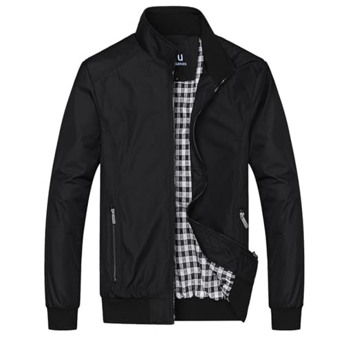 Bomberjacke Herren Reißverschluss Mit Taschen Übergangsjacke Pilotenjacke Leichte Stehkragen Sportlich Fliegerjacke Freizeitjacke Kurze Regular Sommerjacke Herren Mens Jackets Männer Winterjacke Bomberjacke Herren Reißverschluss Mit Taschen Übergangsjacke Pilotenjacke Leichte Stehkragen Sportlich Fliegerjacke Freizeitjacke Kurze Regular Sommerjacke Herren Mens Jackets Männer Winterjacke von Generisch