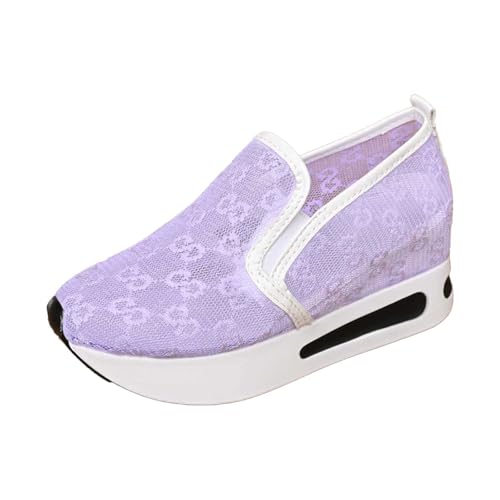 Bootsschuhe Damen Plateau Sneaker Schuhe Gestrickte Flach Modische Turnschuhe Vermascht Bequeme Sportschuhe Retro Stil Walkingschuhe Atmungsaktive Sneakers Freizeit Loafers Bootsschuhe Damen Plateau Sneaker Schuhe Gestrickte Flach Modische Turnschuhe Vermascht Bequeme Sportschuhe Retro Stil Walkingschuhe Atmungsaktive Sneakers Freizeit Loafers von Generisch