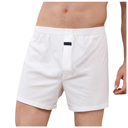 Boxerrshort Herren Unterwäsche Männer Trunks Bequem Stretch Trunks Weich Atmungsaktiv Men's undderwear Retroshorts Baumwolle Unterhose Sportunterwäsche Stretch Slip von Generisch