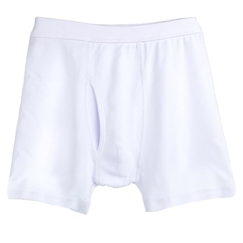 Boxershorts Herren Weite Passform und Lockerer Fit Bein Unterhosen Elastisch Baumwolle Männer Unterwäsche mit Eingriff 1er-Pack Boxershorts Herren Weite Passform und Lockerer Fit Bein Unterhosen Elastisch Baumwolle Männer Unterwäsche mit Eingriff 1er-Pack von Generisch
