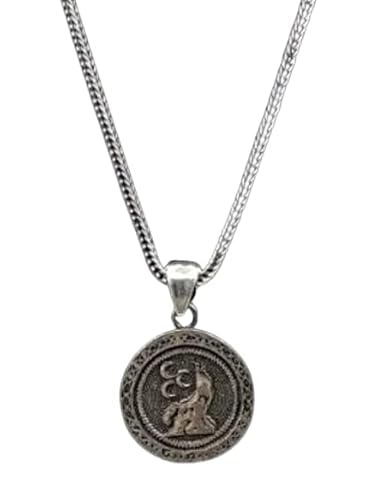 Bozkurt Üc Hilal & Fuchsschwanzkette 925 Sterling Silber Wolf Kurt Gümüş Kolye OSMANLI Bayrak Gök Türk Halskette Türkiye Göktürk Türkei Kette Anhänger Geschenkidee Vatertag Geschenke für Männer von Generisch