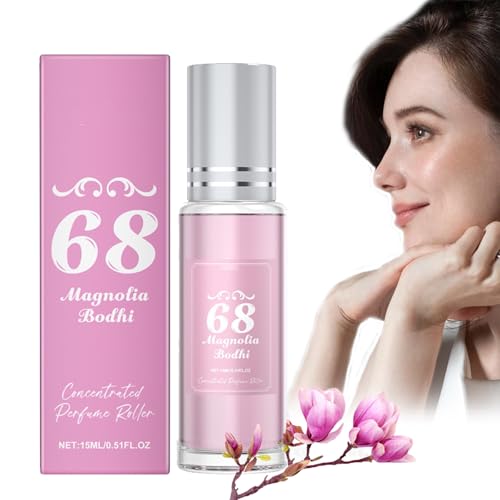 Brasilianisches Parfüm für Frauen, Fruchtige Duftrolle auf Parfüm, Langanhaltender Frischer Glamour Natürlicher Erfrischender Dating-Duft, Haar-Körper-Duft-Nebel (68# Magnolia Bodhi) von Generisch