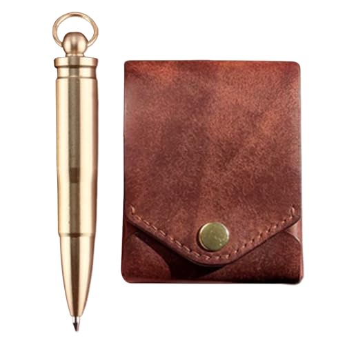 Braune Leder Geldbörse,Kleines Portemonnaie Für Vordertasche | Universell Tragbar Outdoor Reisen Sport Einkaufen Herren Damen Wanderung von Generisch