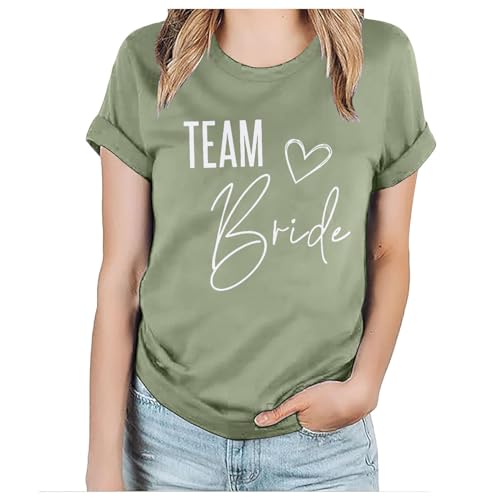 Braut Tshirt Junggesellenabschied Frauen, JGA Team T-Shirt, T Shirt Brautjungfer Bride, Brautjungfern-T-Shirts für Braut & Bräutigam, Junggesellenabs Chied Baumwolle Bachelorette Party Braut Tshirt Junggesellenabschied Frauen, JGA Team T-Shirt, T Shirt Brautjungfer Bride, Brautjungfern-T-Shirts für Braut & Bräutigam, Junggesellenabs Chied Baumwolle Bachelorette Party von Generisch