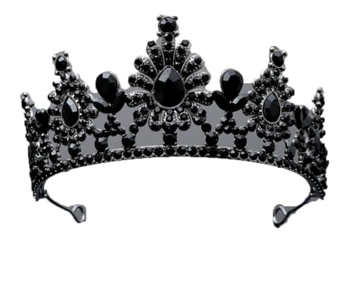 Brautkrone, Legierung, Tiara mit Akzenten, Hochzeit für Braut, Brautjungfer, Babyparty, Krone, Metall von Generisch