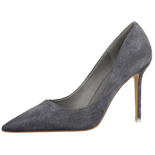Brautschuhe für Damen High Heels Freizeitschuhe Unisex Leichte Arbeitsschuhe Sportlich Atmungsaktiv Slip Arbeitstrainer Damen Arbeitsschuhe Größe 43, grau, 39 EU Brautschuhe für Damen High Heels Freizeitschuhe Unisex Leichte Arbeitsschuhe Sportlich Atmungsaktiv Slip Arbeitstrainer Damen Arbeitsschuhe Größe 43, grau, 39 EU von Generisch