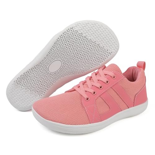 Breeze Schuhe Herren Sportschuhe Barfußschuhe Herren Walkingschuhe mit Breite Zehenbox Traillaufschuhe Weich Leicht Strandschuhe Sommer Atmungsaktiv Fitnessschuhe Schnell Trocknend von Generisch