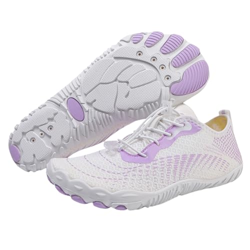 Breeze Schuhe Herren rutschfest Barfußschuhe Herren Weich Leicht Traillaufschuhe Fitnessschuhe Breiter Zehenbox Sportschuhe Barfußschuhe Sommer Atmungsaktiv Fitnessschuhe Schnell Trocknend von Generisch