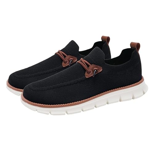 Breeze Schuhe für Herren Sommerschuhe Freizeitkleid Tennisschuhe Atmungsaktiv Lässig Turnschuhe Netz-Sneaker für Business Freizeit Wandern Wearbreeze Urban Schuhe Wanderschuhe von Generisch