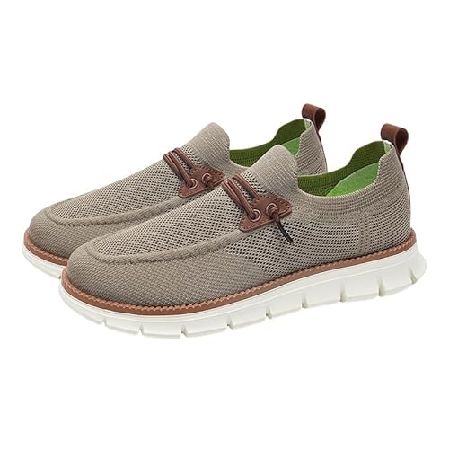 Breeze Schuhe für Herren Sommerschuhe Freizeitkleid Tennisschuhe Atmungsaktiv Lässig Turnschuhe Netz-Sneaker für Business Freizeit Wandern Wearbreeze Urban Schuhe Wanderschuhe von Generisch