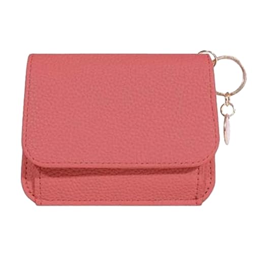Brieftasche Münztasche - Frauen -Mini -Münzgrundstücksbrieftasche, PU Leder Reißverschluss Tragbares Geld Geldbeutel, Reißverschlusskartenhalter PU Leder - Handgefertigter Wechselhalterbeutel Für Kopf von Generisch