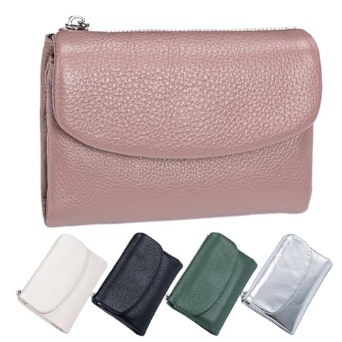 Brieftaschenfrauen - 7,5 Zoll Leder Reiseveranstalter Reißverschluss Taschen für sichere Kartenaufbewahrung, alltägliche Bequemlichkeit mit schlanker Funktion, stilvoller Koffer für Familie, Freunde, von Generisch