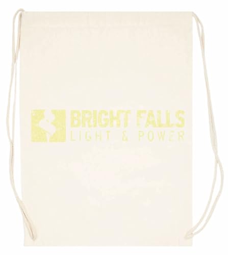 Bright Falls Light Amp Power Unisex Beige Sporttasche String Sack von Generisch