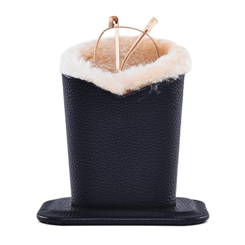 Brillenhalter, Brillenständer, PU Leder Gefütterte Brillenablage, Sonnenbrillen Aufbewahrung, Brillen Organizer Für Nachttisch Schminktisch von Generisch