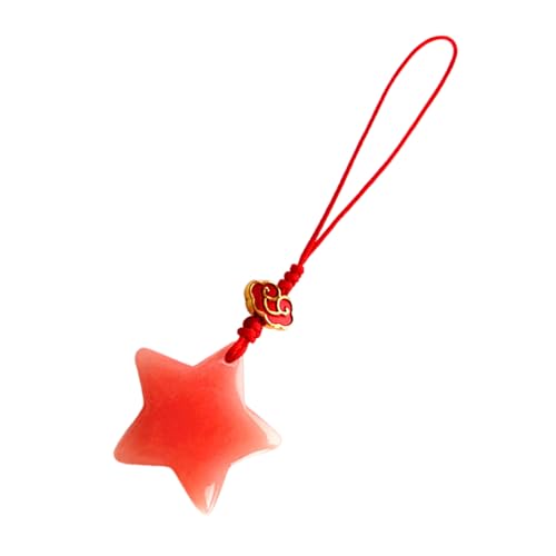 Brilliant Star Phone Charm | Dekorativer leichter Anhänger in schwarz | Einzigartiges Handykette Accessoire | Schlüsselanhänger mit kleinen Sternen für Tasche und persönlichen Stil, riferimento von Generisch