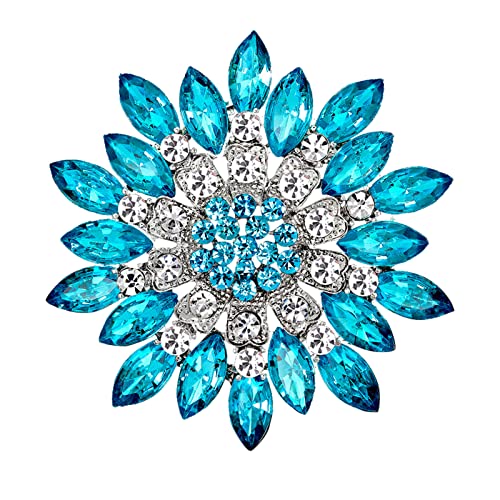 Brooch für Schal Damen Brosche Blumen Set Brosche Corsage Haltegriff Accessoires Pullover Clips Kleider Clips (C, One Size) von Generisch
