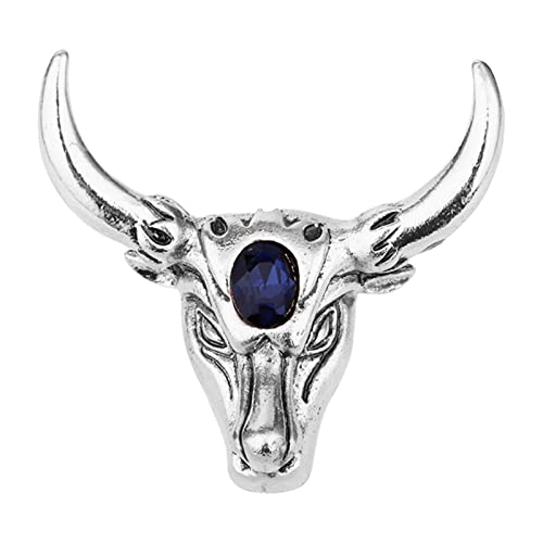 Brosche Damen Herren Tier Pin Zugehörigkeit zu Kuh Geburtstagsgeschenk Brosche Vielseitige Kleidung Zubehör Haarschmuck Frauen (B, One Size) von Generisch