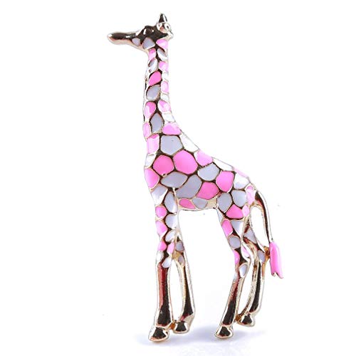 Brosche Giraffe Brust Ornament Niedliche Tier Brosche Pin Schmuck Muttertag Geburtstag Jubiläumsgeschenke Damen von Generisch