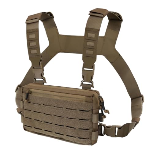Brustgurt | Wander Brusttasche - Verstellbare Träger Schnellverschluss Diebstahlsicher Für Fitness Radsport Reisen Outdoor Brustgurt | Wander Brusttasche - Verstellbare Träger Schnellverschluss Diebstahlsicher Für Fitness Radsport Reisen Outdoor von Generisch