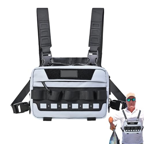 Brusttasche,Laufweste Tasche | Taschenweste mit Tragegurt für Joggen und Ausrüstungsaufbewahrung für Damen bei Outdoor Aktivitäten inklusive Jagen, Camping, Radfahren, Wandern und von Generisch
