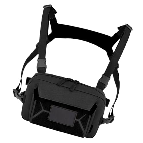 Brusttasche Für Damen - Reitweste Mit Packfunktion - Atmungsaktive Brustweste Für Laufen, Wandern, Radfahren, Angeln Und Camping Brusttasche Für Damen - Reitweste Mit Packfunktion - Atmungsaktive Brustweste Für Laufen, Wandern, Radfahren, Angeln Und Camping von Generisch