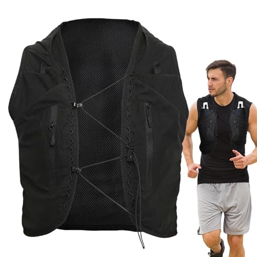 Brusttasche für Männer, Brusttasche für Männer | Leichte Sportwestentasche,Leichte Laufweste, praktische Herren-Brusttasche mit zusätzlichem Stauraum für das Training Brusttasche für Männer, Brusttasche für Männer | Leichte Sportwestentasche,Leichte Laufweste, praktische Herren-Brusttasche mit zusätzlichem Stauraum für das Training von Generisch