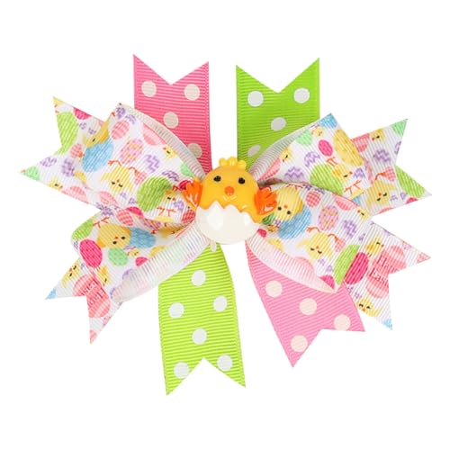 Bughaarklammern, Bogenklammern für Frauen,Mädchen Haarbögen Clip Accessoires | Niedliche Hasenpunkt -Ribbon -Haarnadel, Mode -Barrettes für Kleinkindkinder Teenager von Generisch