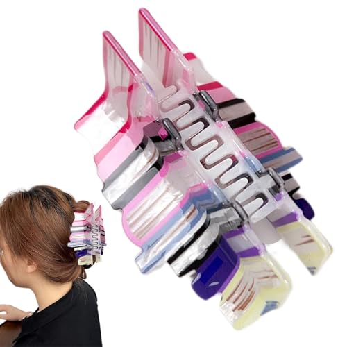 Bunte Buch Haarklammern, Buchförmige Haarspangen, Kreative Acryl Buchklammern Für Frauen Und Mädchen, Niedliche Und Leichte Haaraccessoires Für Schüler Und Lehrer Bunte Buch Haarklammern, Buchförmige Haarspangen, Kreative Acryl Buchklammern Für Frauen Und Mädchen, Niedliche Und Leichte Haaraccessoires Für Schüler Und Lehrer von Generisch