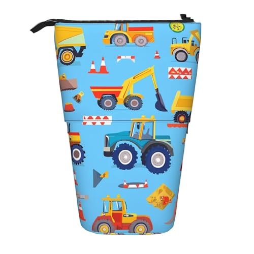 Buntes Federmäppchen im Auto, niedlicher LKW, Stifteetui, Teleskop-Federtasche, Pop-Up-Kosmetiktasche, Schreibwaren-Organizer für Schule, Büro, Reisen von Generisch