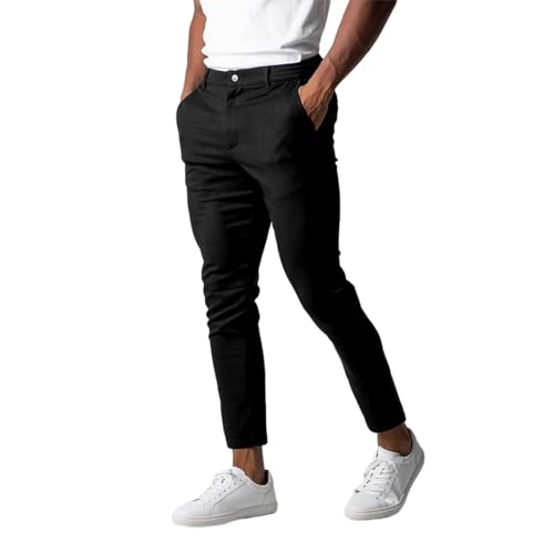 Business Hose Herren Stretch Regular Fit - Freizeithose Herren Slim Fit Passform Anzughose Baumwolle Freizeithosen Leicht Atmungsaktiv Outdoorhose Elegant Bequem Herrenhosen Alltag Casual Sommerhose Business Hose Herren Stretch Regular Fit - Freizeithose Herren Slim Fit Passform Anzughose Baumwolle Freizeithosen Leicht Atmungsaktiv Outdoorhose Elegant Bequem Herrenhosen Alltag Casual Sommerhose von Generisch
