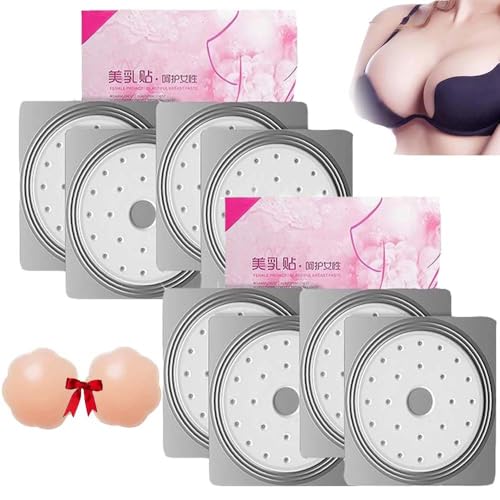 Bustbloom Breast Enhancement Patch Mask,Breast Enhancement Upright Lifter Enlarger Patch,Breast Firming And Lifting Patches,Natural Breast Enhancement (8PCS, 2Box) von Generisch