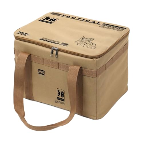 Camping-Aufbewahrungstasche, große Umzugstaschen, große Aufbewahrungstaschen mit Reißverschluss, Camping-Organizer-Tasche, Camping-Kochgeschirr-Organizer, Tragetasche, 30 l, weicher Allzweckbehälter Camping-Aufbewahrungstasche, große Umzugstaschen, große Aufbewahrungstaschen mit Reißverschluss, Camping-Organizer-Tasche, Camping-Kochgeschirr-Organizer, Tragetasche, 30 l, weicher Allzweckbehälter von Generisch
